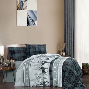 Комплект постельного белья Happiness Green Семейный / N245 21век