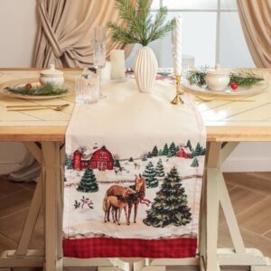 Дорожка на стол Happy Holidays 40x149 / 10658945 21век