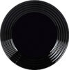 Тарелка столовая обеденная Harena Black L7611 21век