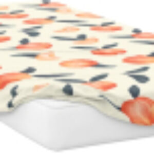 Простыня Home Персики на резинке 200x180 П180Пр-2 21век