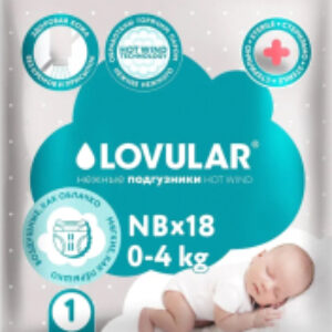 Подгузники детские Hot Wind NB 0-4кг / 429717 21век