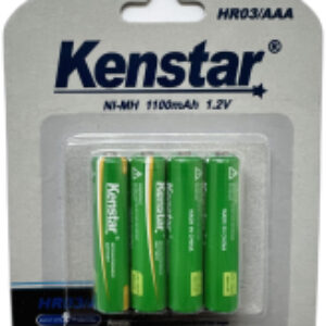 Комплект аккумуляторов HR03/AAA Ni-Mh 1100mAh BL-4 / KS-HR03-1100-BL4 21век