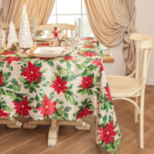 Скатерть Сhristmas Flowers 110x145 / 10389064 21век
