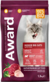 Сухой корм для кошек Indoor Big Cats с говядиной и курицей с добавлением брокколи 21век