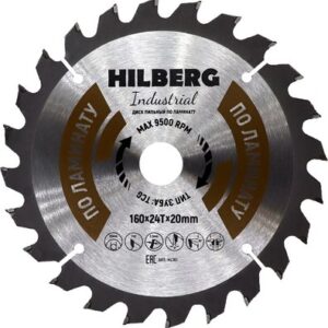 Пильный диск Industrial 160x24Тx20мм / HL161 21век