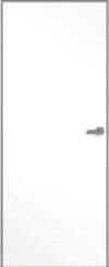 Дверь межкомнатная скрытая Invisible с замком и врезка п/скр. петли НН-18 90x200 21век