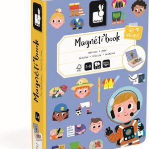 Развивающий игровой набор Книга-игра Профессии магнитная J02597 21век