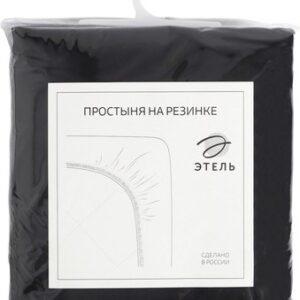 Простыня Jet black на резинке / 9515306 21век