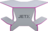 Геймерский стол Jetx Light Pink / SF-1WEPK 21век