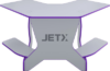 Геймерский стол Jetx Light Purple / SF-1WEPU 21век
