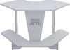Геймерский стол Jetx Mini Light White / SF-1WWE-M 21век