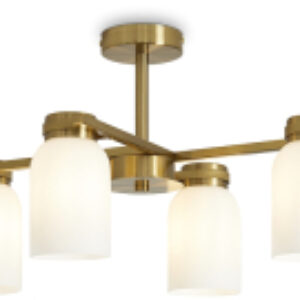 Люстра Kamelia FR5446PL-04BS1 21век