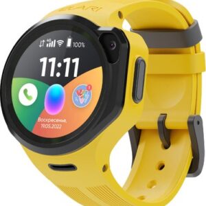 Умные часы детские KidPhone Маруся 4GR M / KP-4GR-M-YEL 21век