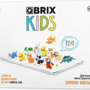 Конструктор Kids Домашние животные 12в1 30032 21век