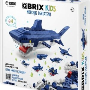 Конструктор Kids. Много кубиков. Морские обитатели 32007 21век