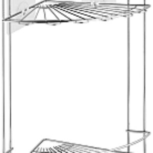 Полка для ванной KLE-LT009 21век