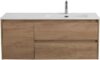 Тумба с умывальником KRAFT-1000-2C-1A-SO-RNN-L + BB1000ETL-L 21век