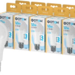 Набор ламп LED A60 12W E27 3000K 21век