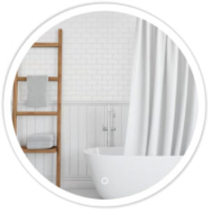 Зеркало Led Front 80 / LED.80.80.FRONT.4K 21век