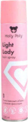 Лак для укладки волос Light Lady Естественный объем и легкая фиксация 21век