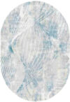 Коврик Liparis LP309-CREAM-BLUE-OVAL 21век