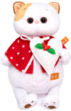 Мягкая игрушка Кошечка Ли-Ли в накидке с сердцем / LK24-095 21век