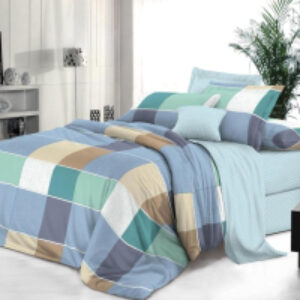 Комплект постельного белья Поплин Luxe семейный / П-187 21век