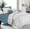 Комплект постельного белья Поплин Luxe 2сп с европростыней / П-368 21век