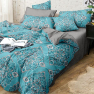 Комплект постельного белья Поплин Luxe семейный / П-286 21век