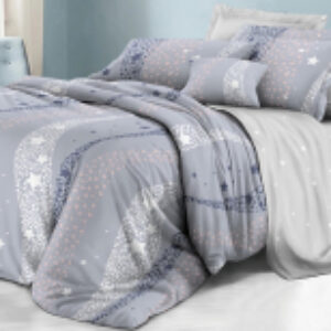 Комплект постельного белья Поплин Luxe Евро Мах / П-317 21век