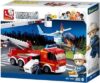 Конструктор Пожарная машина и вертолет / M38-B0627 21век