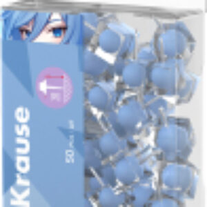 Кнопки канцелярские Manga. Pale Blue / 62058 21век
