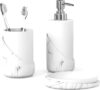 Набор аксессуаров для ванной Marble Light 21век