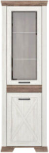Шкаф с витриной Marselle REG1W1DL 21век