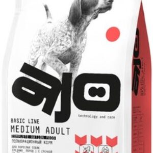 Сухой корм для собак Medium Adult для взрослых собак ср. пород с говядиной и гречкой 21век
