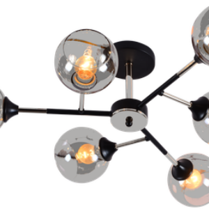 Потолочный светильник MH-10160/6 BK+CR 21век