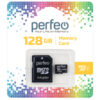 Карта памяти MicroSDXC 128GB (Class 10) + адаптер / PF128GMCSX10U1A 21век