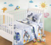 Комплект постельный для малышей Город роботов Детство 21век