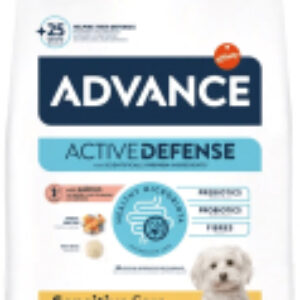 Сухой корм для собак Mini Sensitive с лососем и рисом 21век