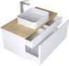 Тумба под умывальник Morelle 100 / Mrl.01.100/P/W-O/RL 21век