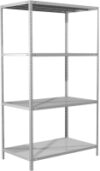 Стеллаж металлический Ms Plus-185/60-4 / 291107 21век