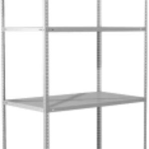 Стеллаж металлический Ms Plus-185/60-4 / 291107 21век