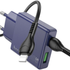 Зарядное устройство сетевое N45 + кабель Type-C to Lightning 21век