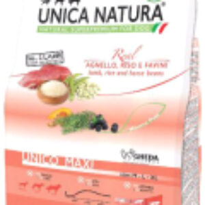 Сухой корм для собак Natura Maxi ягненок