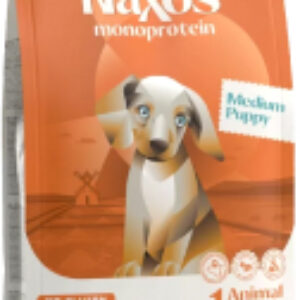 Сухой корм для собак Naxos Puppy Medium Рыба с Цитрусом 21век