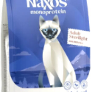 Сухой корм для кошек Naxos Sterilight Свинина с Опунцией 21век