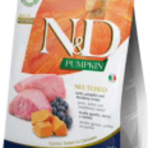 Сухой корм для кошек N&D Grain Free Pumpkin Lamb & Blueberry Adult Neutered 21век
