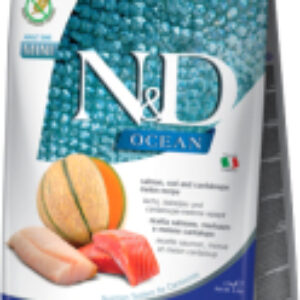 Сухой корм для собак N&D Ocean Salmon & Codfish & Cantalupe Adult Mini 21век