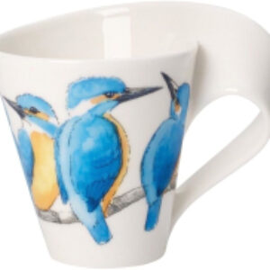 Кружка NewWave Caffe Animals of the World King Fisher / 10-4149-910 21век
