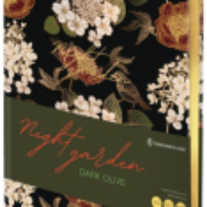 Ежедневник Night garden. Dark olive / ENA5_44975 21век